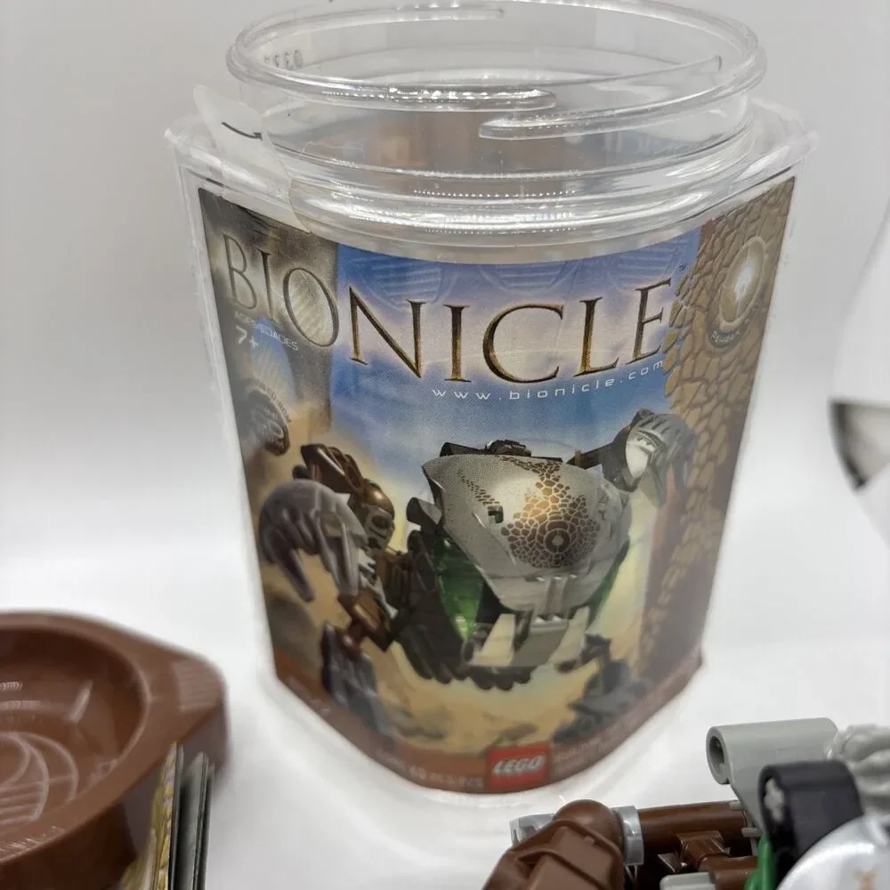 LEGO BIONICLE: Pahrak-Kal - Complete, Manual, rubber holder, Canister - w/disc